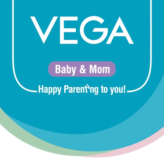 Vega Baby & Mom Cotton Buds (200 Buds, 400 Tips) (PP Can) | for Baby's Hygiene & Care | 100% Cotton |100% Care | Gently Clean Baby Skin | Convenient Pack Sizes, (VBHA3-04)