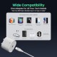Portronics Adapto 33G 33W GaN Type C PD Port Fast Wall Charger Comes with 60W Nylon Braided Type C to Type C Fast Charging Cable, Compatible with iPhone 8 and Above, iPad, Tablet(White) Portronics Adapto 33G 33W GaN Type C PD Port Fast Wall Charger Comes with 60W Nylon Braided Type C to Type C Fast Charging Cable, Compatible with iPhone 8 and Above, iPad, Tablet(White)