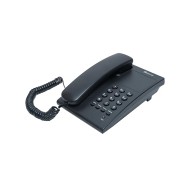 Beetel G10 Newly Launched, Corded Landline Phone, Ringer LED Indication, Desk and Wall Mountable, 3 Step Ringer Volume Control, Tone/Puls/Flash/Pause/Redial, TEC Certified (G10 Black)