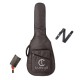 True Cult Acoustic Guitar Bag Compatible with All 38; 39; 40; 41; 42 Inches Guitar (Dark Green)