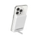 Belkin Qi2 Wireless Power Bank 15W 5000 mAh | MagSafe Charger w/Built-in Pop-up Kickstand | Compatible w/iPhone 17, Air, Pro, Pro Max, Google Pixel 10, etc. | White