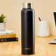 Stainless Steel Water Bottle (Pack of 2) | BIS-Approved | 900ml (Matte Black)