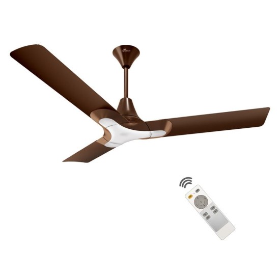 RR Signature New York Brooklyn 5 Star BLDC Ceiling Fan with Remote I High Speed I Ceiling Fan for Home Ale Brown RR Signature New York Brooklyn 5 Star BLDC Ceiling Fan with Remote I High Speed I Ceiling Fan for Home Ale Brown
