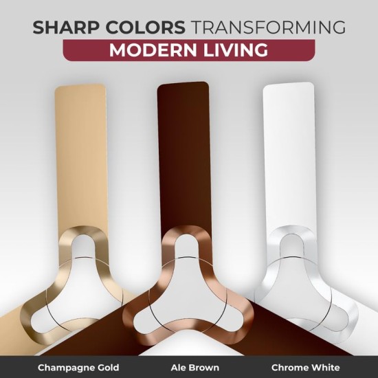 RR Signature New York Brooklyn 5 Star BLDC Ceiling Fan with Remote I High Speed I Ceiling Fan for Home Ale Brown RR Signature New York Brooklyn 5 Star BLDC Ceiling Fan with Remote I High Speed I Ceiling Fan for Home Ale Brown