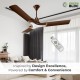 RR Signature New York Brooklyn 5 Star BLDC Ceiling Fan with Remote I High Speed I Ceiling Fan for Home Ale Brown RR Signature New York Brooklyn 5 Star BLDC Ceiling Fan with Remote I High Speed I Ceiling Fan for Home Ale Brown