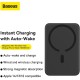 Magnetic Mini Air Power Bank Baseus 10000 mAh 20 W (Black) Magnetic Mini Air Power Bank Baseus 10000 mAh 20 W (Black)
