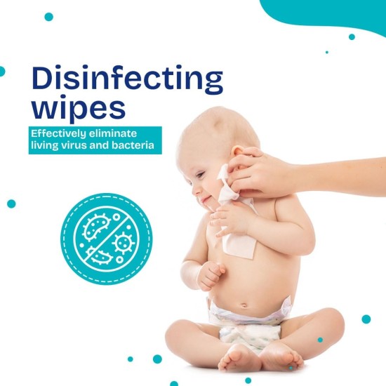 Kidsmate Gentle Care Baby Wipes | Soft & Thick Wet Wipes for Babies | Aloe Vera Moisturizing Wipes for Delicate Skin | Prevents Rashes & Redness | Alcohol & Soap-Free (80 count Pack of 3) Kidsmate Gentle Care Baby Wipes | Soft & Thick Wet Wipes for Babies | Aloe Vera Moisturizing Wipes for Delicate Skin | Prevents Rashes & Redness | Alcohol & Soap-Free (80 count Pack of 3)