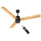 RR Signature Bonsai BLDC Fan I 6 Year Warranty I High Speed Ceiling Fan with Remote I Ceiling Fan for Home (Pine Wood)