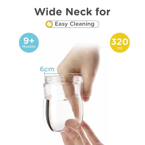 R for Rabbit Tritan Dino 320ml Baby Straw Sipper for Kids | Twin Handle Non Toxic BPA Free Soft Silicone Straw Sippy Bottle | Leak Proof Drinking Sippy Cup for 12+ Months Babies (Yellow Blue) R for Rabbit Tritan Dino 320ml Baby Straw Sipper for Kids | Twin Handle Non Toxic BPA Free Soft Silicone Straw Sippy Bottle | Leak Proof Drinking Sippy Cup for 12+ Months Babies (Yellow Blue)