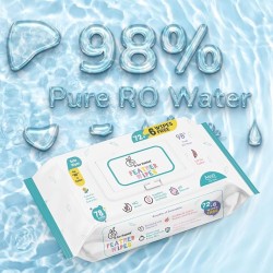 R For Rabbit Feather Aqua Baby Wipes Combo Pack Of 312 Units | Pure Water Wet Wipes for Babies With Lid (Combo of 4 Packs) R For Rabbit Feather Aqua Baby Wipes Combo Pack Of 312 Units | Pure Water Wet Wipes for Babies With Lid (Combo of 4 Packs)