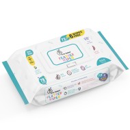 R For Rabbit Feather Aqua Baby Wipes Combo Pack Of 78 Units | Pure Water Wet Wipes for Babies With Lid (Pack of 1)
