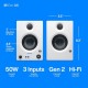 PreSonus Eris 3.5 2nd Gen HD Professional Studio Monitors with 3.5" Woven Composite Woofer, 1" Silk-Dome Tweeter, 50W Class AB Power and Tuning Controls (Auxillary) - Pair (White) PreSonus Eris 3.5 2nd Gen HD Professional Studio Monitors with 3.5" Woven Composite Woofer, 1" Silk-Dome Tweeter, 50W Class AB Power and Tuning Controls (Auxillary) - Pair (White)