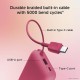 Xiaomi Pocket Power Bank 10000mAh 22.5W with Built-in Cable | Super Fast Charging PD |Smart 12 Layer Protection|Triple Output Ports|Supports Android,Apple, Tablets, Earbuds,Watch(MI Powerbank),Maroon