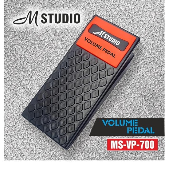 M-STUDIO MS-VP-700 STEREO VOLUME PEDAL FOR ALL MUSICAL INSTRUMENTS KEYBOARDS & OCTAPAD,NO BATTERY REQUIRED, ADVANCED POTENTIOMETER. M-STUDIO MS-VP-700 STEREO VOLUME PEDAL FOR ALL MUSICAL INSTRUMENTS KEYBOARDS & OCTAPAD,NO BATTERY REQUIRED, ADVANCED POTENTIOMETER.