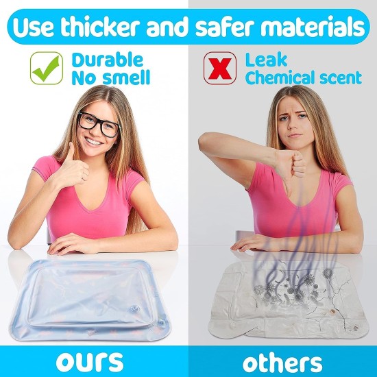 FIGMENT Tummy Time Water Play Mat for Babies 3–24 Months, Premium Baby Toy for Muscle Development, Sensory Activity Mat for Infants, Leakproof & Portable (Water Mat) FIGMENT Tummy Time Water Play Mat for Babies 3–24 Months, Premium Baby Toy for Muscle Development, Sensory Activity Mat for Infants, Leakproof & Portable (Water Mat)