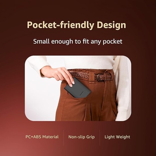 Xiaomi Pocket Power Bank pro 10000mAh 33W Super Fast Charging PD |Smart 12 Layer Protection|Type C Input & Output|Triple Output Ports|Supports Android,Apple, Tablets, Earbuds,Watch(MI Powerbank),Black Xiaomi Pocket Power Bank pro 10000mAh 33W Super Fast Charging PD |Smart 12 Layer Protection|Type C Input & Output|Triple Output Ports|Supports Android,Apple, Tablets, Earbuds,Watch(MI Powerbank),Black