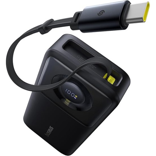 Baseus Free2Pull 20k 65W Cable Black Baseus Free2Pull 20k 65W Cable Black