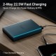 boAt Energyshroom PB300 Pro 10000mAh | Pocket Size Compact Power Bank, USB Type-C Input (2-Way Port), Pass-Through Charging, Compatible with Tablets, Smartphones, Earbuds, Smartwatch(Steel Blue) boAt Energyshroom PB300 Pro 10000mAh | Pocket Size Compact Power Bank, USB Type-C Input (2-Way Port), Pass-Through Charging, Compatible with Tablets, Smartphones, Earbuds, Smartwatch(Steel Blue)
