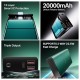 boAt Energyshroom PB400 Pro 20000mAh | Pocket Size, Compact Power Bank w/Type-C Input (2-Way Port), 3X Output Ports, Compatible with Tablets, Smartphones, Earbuds, Smartwatch(Emerald Green) boAt Energyshroom PB400 Pro 20000mAh | Pocket Size, Compact Power Bank w/Type-C Input (2-Way Port), 3X Output Ports, Compatible with Tablets, Smartphones, Earbuds, Smartwatch(Emerald Green)