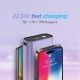 FLiX (Beetel) UltraCharge Duotone 20,000mAh 22.5W QC Pocket Power Delivery PPS Power Bank, Type C Input & Output, LED Percentage Display, Compatible iPhone, Samsung, Google (Purple + Pink)
