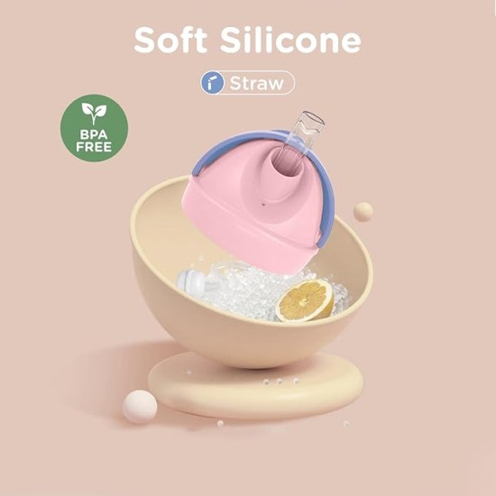 R for Rabbit Tritan Dino 320ml Baby Straw Sipper for Kids | Twin Handle Non Toxic BPA Free Soft Silicone Straw Sippy Bottle | Leak Proof Drinking Sippy Cup for 9+ Months Babies (Pink Blue) R for Rabbit Tritan Dino 320ml Baby Straw Sipper for Kids | Twin Handle Non Toxic BPA Free Soft Silicone Straw Sippy Bottle | Leak Proof Drinking Sippy Cup for 9+ Months Babies (Pink Blue)