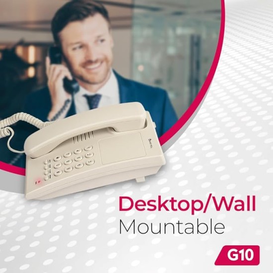Beetel G10 Newly Launched,Expandable Cordless Landline Phone, Ringer LED Indication, Desk and Wall Mountable, 3 Step Ringer Volume Control, Tone/Puls/Flash/Pause/Redial, TEC Certified (G10 Warm Grey) Beetel G10 Newly Launched,Expandable Cordless Landline Phone, Ringer LED Indication, Desk and Wall Mountable, 3 Step Ringer Volume Control, Tone/Puls/Flash/Pause/Redial, TEC Certified (G10 Warm Grey)