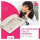 Beetel Newly Launched G20,TEC Certified,Caller ID Landline with LCD Display,Ringer LED,Adjustable Handset/Ringer Volume,Music on Hold,Wall Mountable,3 Level LCD Contrast,Alarm(G20-Warm Grey) Beetel Newly Launched G20,TEC Certified,Caller ID Landline with LCD Display,Ringer LED,Adjustable Handset/Ringer Volume,Music on Hold,Wall Mountable,3 Level LCD Contrast,Alarm(G20-Warm Grey)