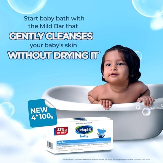 Cetaphil Baby Mild Bar 100 gm