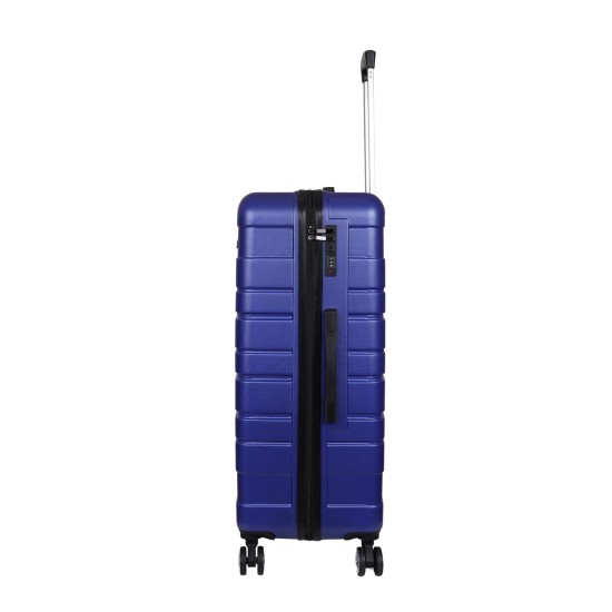 SPACEWALK TOKYO Hard Case ABS Luggage, SMALL, 50L, 8 Spinner Wheels, TSA Lock, Anti-Theft Zip, Lightweight & Durable, 3-Year Warranty, Made in India SPACEWALK TOKYO Hard Case ABS Luggage, SMALL, 50L, 8 Spinner Wheels, TSA Lock, Anti-Theft Zip, Lightweight & Durable, 3-Year Warranty, Made in India