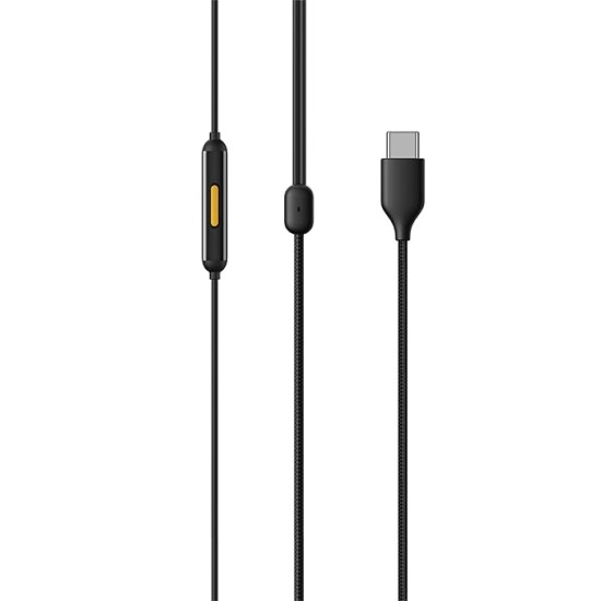 realme Buds 3 Wired in Ear Earphone with Type-C Jack,in-line Microphone, 9mm Drivers, Intigrated Controls (Black) realme Buds 3 Wired in Ear Earphone with Type-C Jack,in-line Microphone, 9mm Drivers, Intigrated Controls (Black)