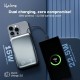 Lifelong Electronics 10000mAh MagSafe Wireless Fast Charging Power Bank for iPhone, Apple Watch, Airpods & All Qi Enabled Phones | QC 3.0 Powerbank (22.5W Output) | Cable & Stand + Extra Magnetic Ring Lifelong Electronics 10000mAh MagSafe Wireless Fast Charging Power Bank for iPhone, Apple Watch, Airpods & All Qi Enabled Phones | QC 3.0 Powerbank (22.5W Output) | Cable & Stand + Extra Magnetic Ring