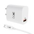 boAt WCD QC 3.0 18W Wall Charger with with Micro USB Cable, Quick Charge 3.0 Technology, Superior Protection, Maximum Efficiency(White)