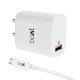 boAt WCD QC 3.0 18W Wall Charger with with Micro USB Cable, Quick Charge 3.0 Technology, Superior Protection, Maximum Efficiency(White)