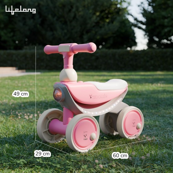 Lifelong Cuppy Vroomie Kids Ride-On Bike with Music & Lights|Push Rideon 1+ Years|Fun & Safe Toddler Bike|Durable Indoor & Outdoor Toy Vehicle for Boys & Girls|Easy-to-Ride Lifelong Cuppy Vroomie Kids Ride-On Bike with Music & Lights|Push Rideon 1+ Years|Fun & Safe Toddler Bike|Durable Indoor & Outdoor Toy Vehicle for Boys & Girls|Easy-to-Ride