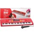 Lifelong Disney Mickey Electronic Piano Keyboard - 61-Key | Mic & One Side Speaker | 16 Tones, 10 Rhythms, 8 Percussions | Song Record, Finger Chord & Demo Modes | Microphone, USB Powered 