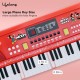 Lifelong Disney Mickey Electronic Piano Keyboard - 61-Key | Mic & One Side Speaker | 16 Tones, 10 Rhythms, 8 Percussions | Song Record, Finger Chord & Demo Modes | Microphone, USB Powered 