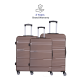 SPACEWALK GLOSTER Hard Case ABS Luggage, SET OF 3 (S, M, L), 8 Spinner Wheels, TSA Lock, Anti-Theft Zip, Lightweight & Durable, 3-Year Warranty, Made in India SPACEWALK GLOSTER Hard Case ABS Luggage, SET OF 3 (S, M, L), 8 Spinner Wheels, TSA Lock, Anti-Theft Zip, Lightweight & Durable, 3-Year Warranty, Made in India