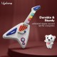 Lifelong Cuppy Kids Electric Guitar - 4 Modes| Musical Instrument Toy for Beginners, Ideal for Boys & Girls | Educational & Fun Learning Toy, Small Guitar, Ideal for Early Music Learning for 1+ Years