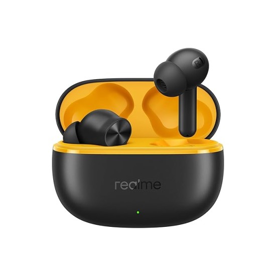 realme Buds T200 Lite Bluetooth in Ear Earbuds,4 Mic, AI ENC for Calls,48 Hours Total Playback with Fast Charging and Low Latency Gaming TWS,Google Fast Pair, with mic (Volt Black) realme Buds T200 Lite Bluetooth in Ear Earbuds,4 Mic, AI ENC for Calls,48 Hours Total Playback with Fast Charging and Low Latency Gaming TWS,Google Fast Pair, with mic (Volt Black)