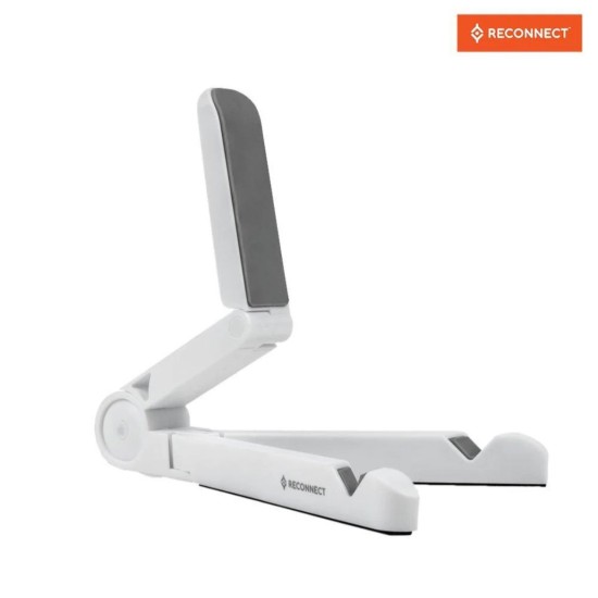 Reconnect Mobile & Tablet Stand for 15.24 cm (6 inch) to 25.4 cm (10 inch) Mobile Phone and Tablet, White