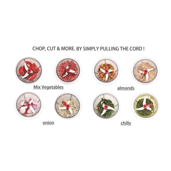 Royal Kitchenware Plastic Turbo Chopper Royal Kitchenware Plastic Turbo Chopper