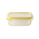 Swissboro Fresh Lock Borosilicate Glass Rectangle Container 1 pc