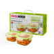 Swissboro Phoenix Square Container Set of 2 Pcs- 320 + 520 ML Swissboro Phoenix Square Container Set of 2 Pcs- 320 + 520 ML