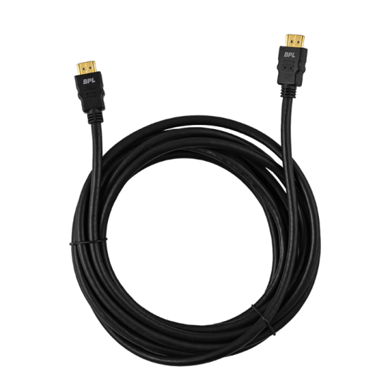 BPL BHDMI102 5 metre HDMI Cable, Black BPL BHDMI102 5 metre HDMI Cable, Black