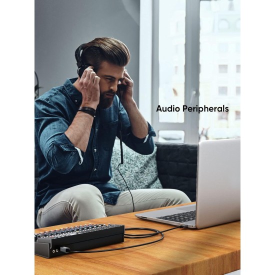 CableCreation USB Printer Cable, USB 2.0 A Male to B Male Scanner Cord, Compatible with, Cannon, Brother, Epson, Xerox, Samsung and More, 5 FT, Aluminium Case, Black CableCreation USB Printer Cable, USB 2.0 A Male to B Male Scanner Cord, Compatible with, Cannon, Brother, Epson, Xerox, Samsung and More, 5 FT, Aluminium Case, Black