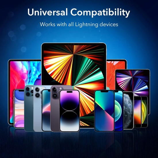 Esr Usb-C To Lightning Cable, (1 Meter, Mfi-Certified), Pd Fast Charging Adapter Cable For Iphone 13/13 Mini/13 Pro/13 Pro Max/12/12 Mini/12 Pro/12 Pro Max/Se 2022/11/Xr,Braided Nylon,(Pack of 1),Silver Esr Usb-C To Lightning Cable, (1 Meter, Mfi-Certified), Pd Fast Charging Adapter Cable For Iphone 13/13 Mini/13 Pro/13 Pro Max/12/12 Mini/12 Pro/12 Pro Max/Se 2022/11/Xr,Braided Nylon,(Pack of 1),Silver