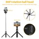 Bluetooth Extendable Wireless Ultra-Compact Selfie Stick with Remote and Tripod Stand for iPhone, Samsung, All Android, All Type C and More Bluetooth Extendable Wireless Ultra-Compact Selfie Stick with Remote and Tripod Stand for iPhone, Samsung, All Android, All Type C and More