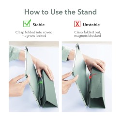 ESR for iPad Pro 11 " Case (2022/2021, 4th/3rd Generation), Translucent St& Case, iPad Pro Cover with Clasp, Auto Sleep & Wake, Pencil 2 Wireless Charging, Ascend Trifold Case, Black ESR for iPad Pro 11 " Case (2022/2021, 4th/3rd Generation), Translucent St& Case, iPad Pro Cover with Clasp, Auto Sleep & Wake, Pencil 2 Wireless Charging, Ascend Trifold Case, Black