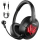 Eksa E3 Mobile Virtual 7.1 Surround Gaming Wired Over Ear Headphones With Mic -3.5Mm For Switch, Computer With Detachable Noise Cancelling, Ultra Lightweight Comfortable Usb Gaming (Red) Eksa E3 Mobile Virtual 7.1 Surround Gaming Wired Over Ear Headphones With Mic -3.5Mm For Switch, Computer With Detachable Noise Cancelling, Ultra Lightweight Comfortable Usb Gaming (Red)