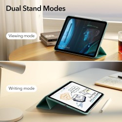 ESR for iPad Air 11 inch Case M2(2024), iPad Air 6th/5th/4th Generation Cover Case (2024/2022/2020), Trifold Stand Smart Case with Clasp, Support Pencil Pro/USB-C Charging, Ascend Series, Forest Green ESR for iPad Air 11 inch Case M2(2024), iPad Air 6th/5th/4th Generation Cover Case (2024/2022/2020), Trifold Stand Smart Case with Clasp, Support Pencil Pro/USB-C Charging, Ascend Series, Forest Green